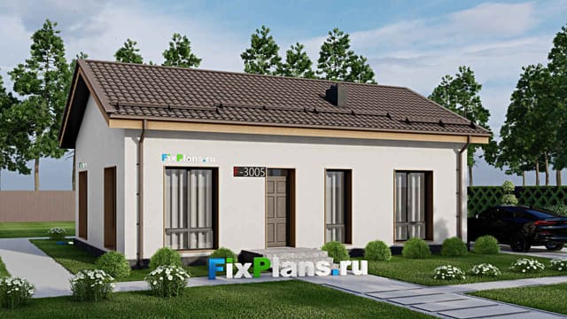 Одноэтажный дом F - 3005